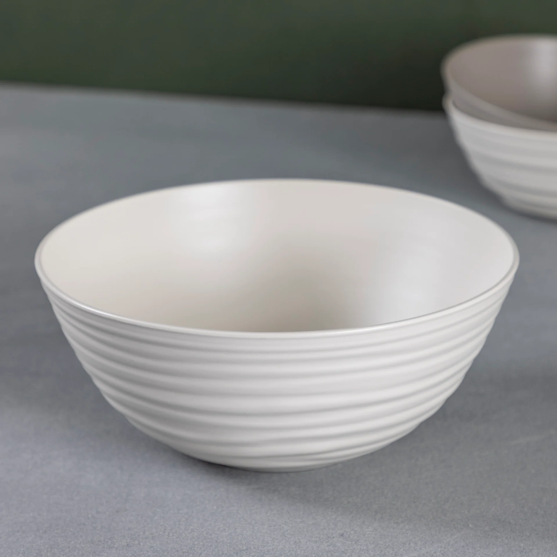 Eco-Friendly Tierra Serving Bowl Large White User-Friendly