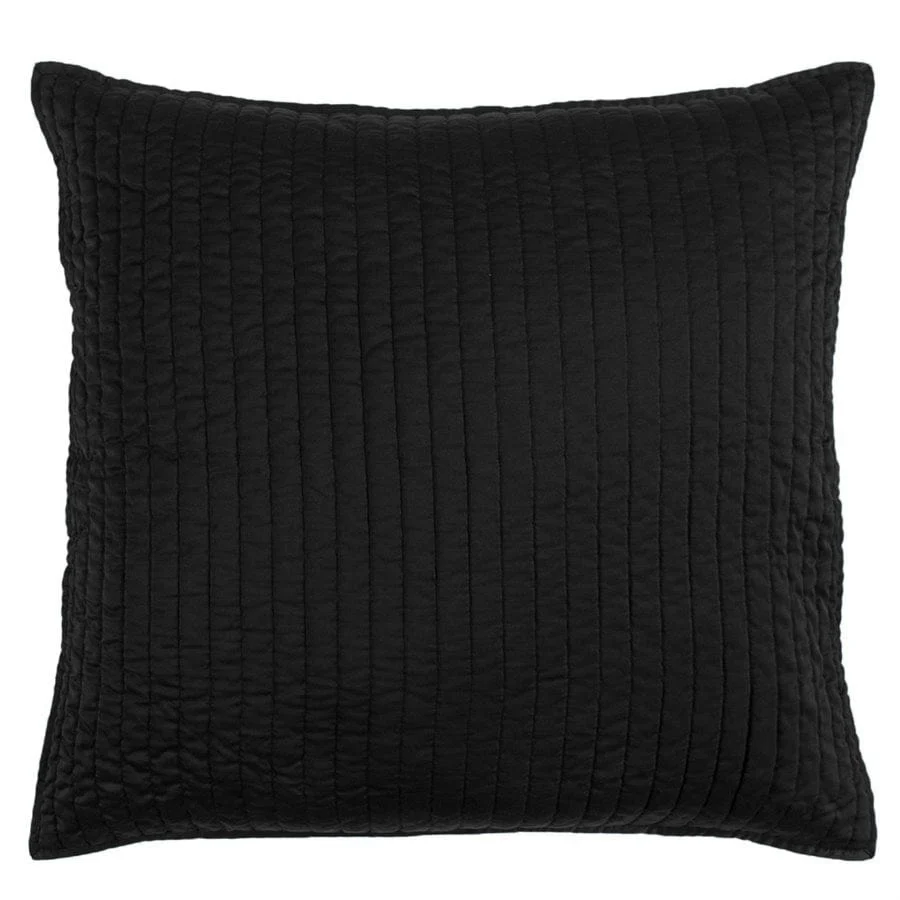 Pure Satin Channel Quilted Euro Sham Outstanding