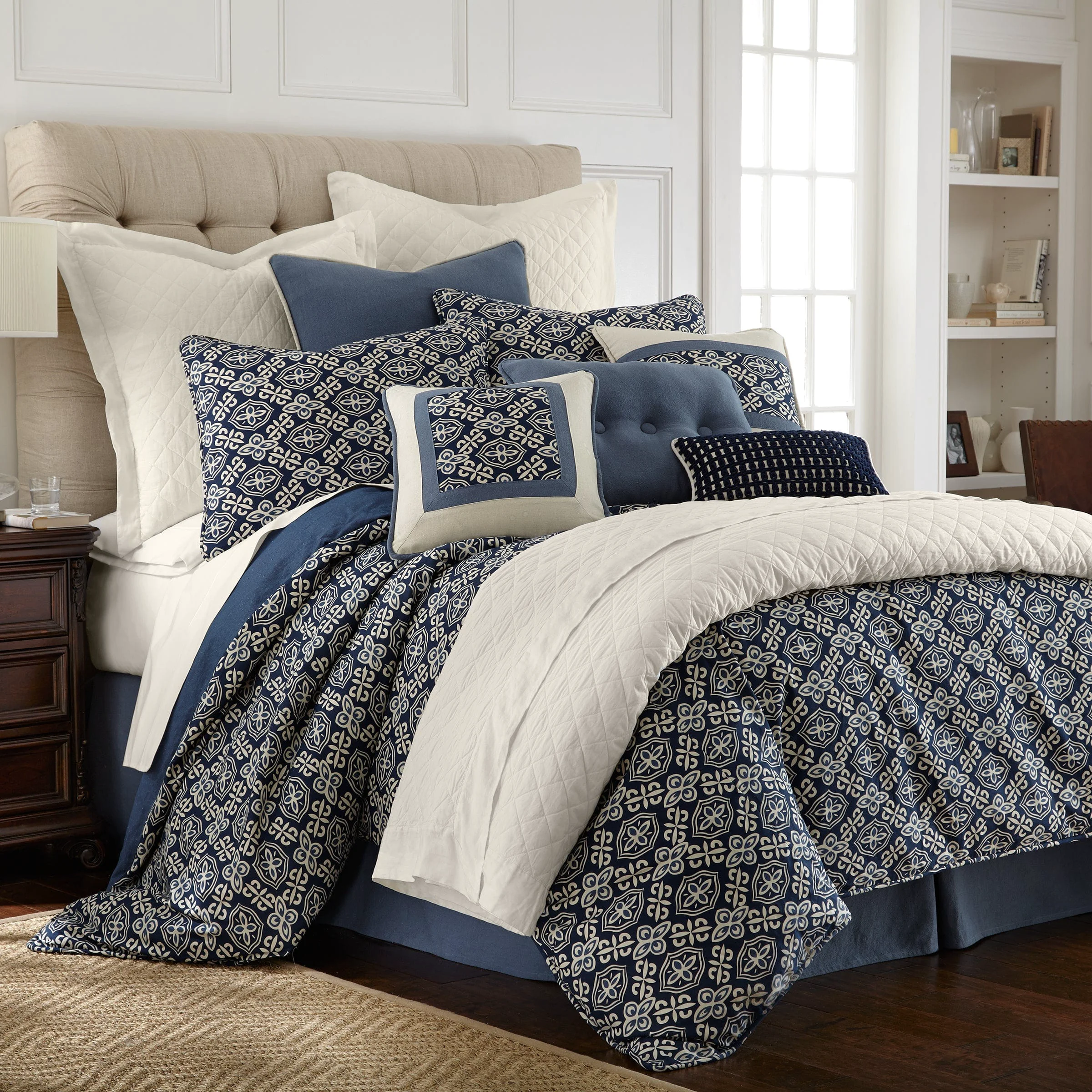 Solid Monterrey Duvet Cover Set 4 Pc Specialty