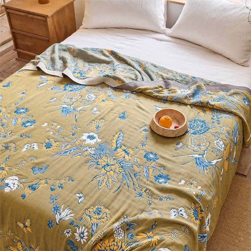 Superior Ownkoti Butterfly amp Floral Pure Cotton Quilt Blanket Selected