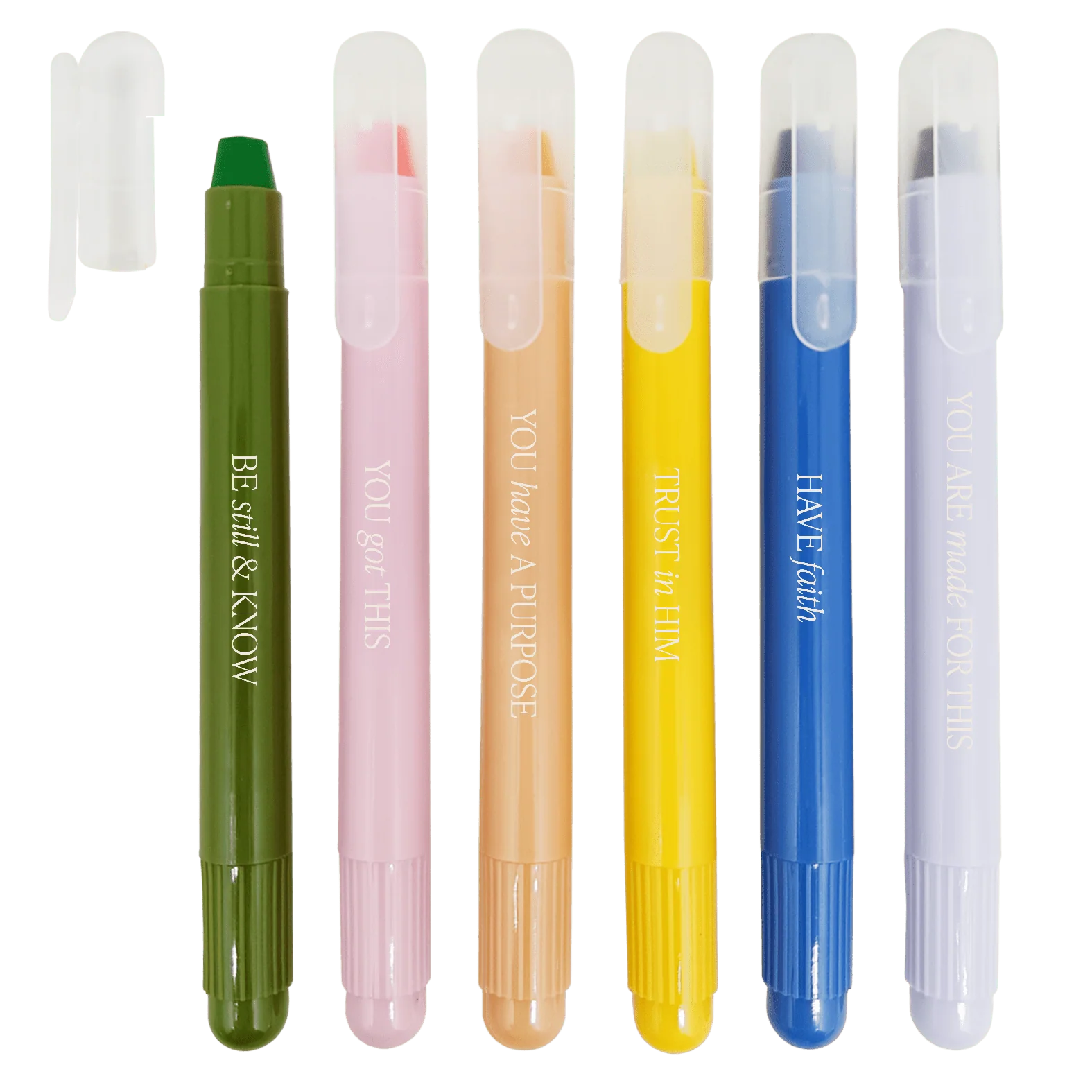 Organic Wax Bible Highlighters Set Innovative