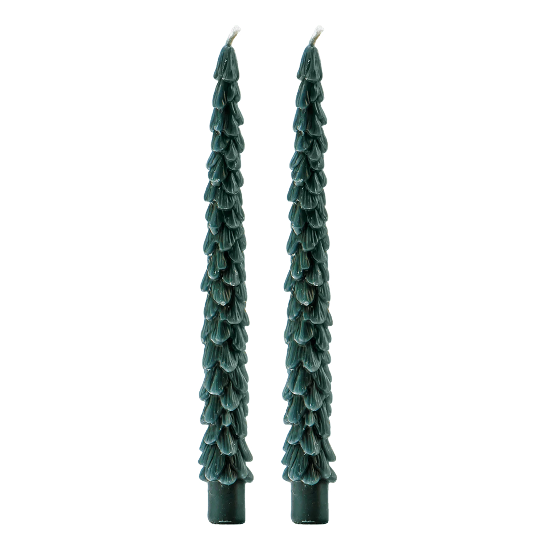 Next-Generation Green Tree Taper Candles - Set of 2 Selected