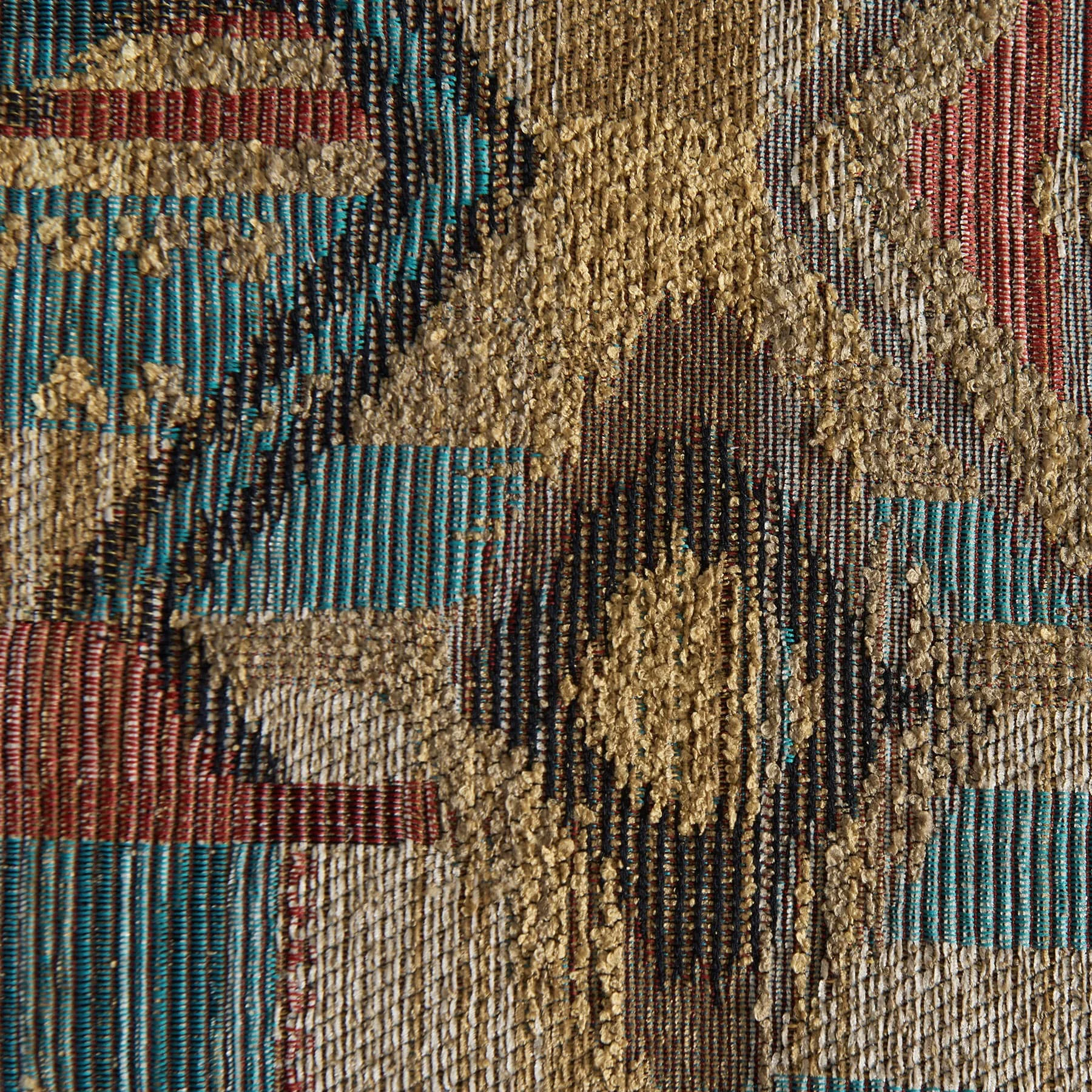 Refined Ruidoso Chenille Geometric Swatch Clean