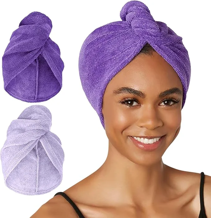 Advanced Turbie Twist 2-Pack Microfiber Hair Towel First-Class