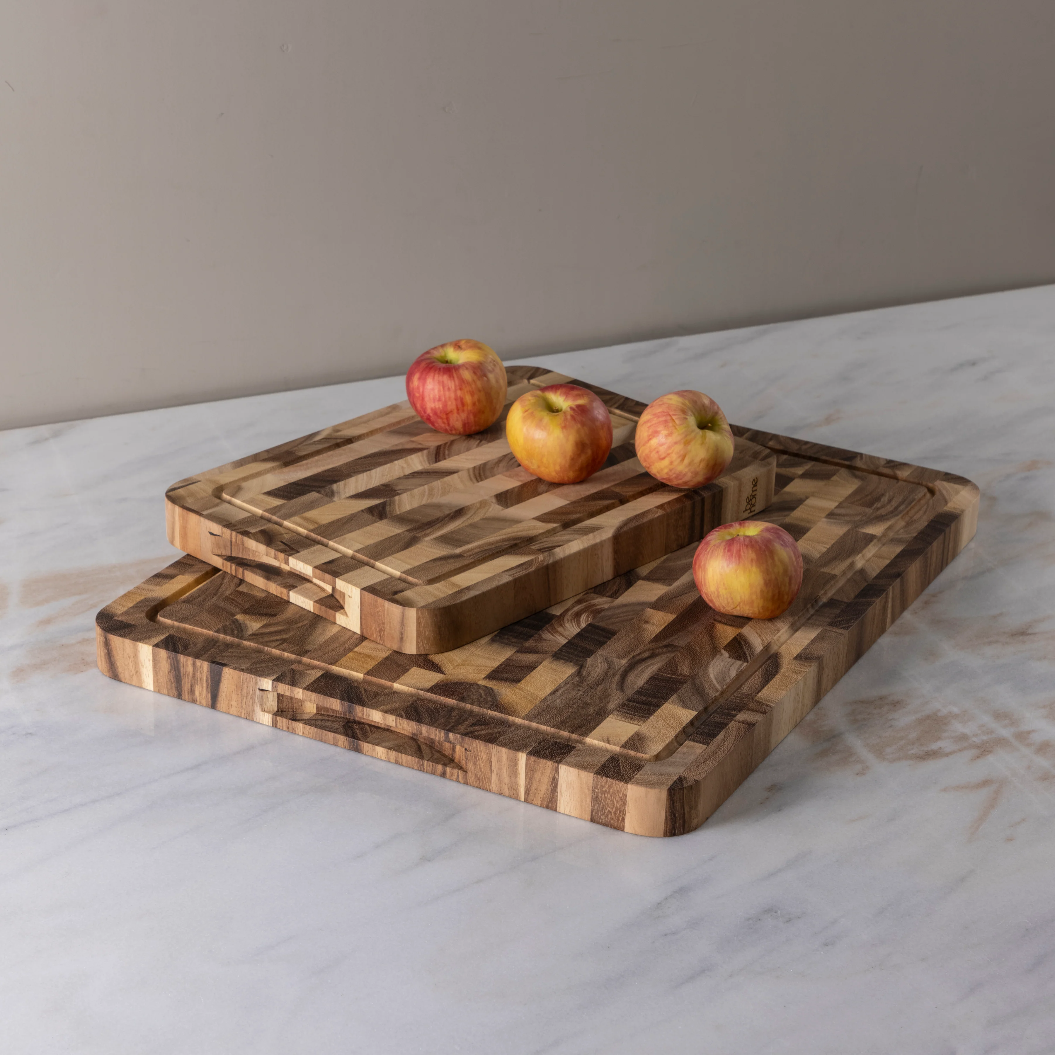 Artisan Acacia End Grain Rectangular Cutting Board Large Quality