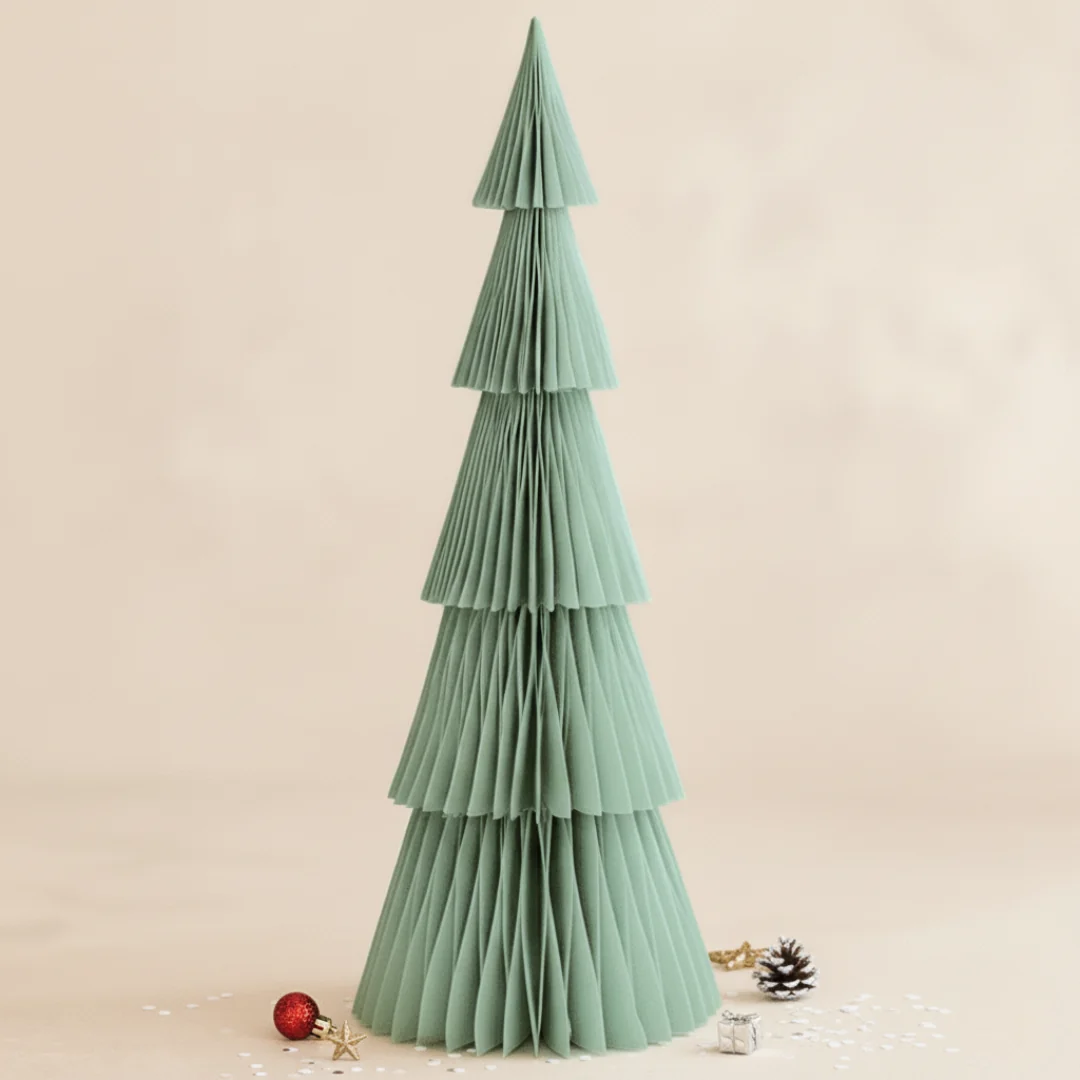 World-Class Seafoam 6ft Paper Tree Consistent