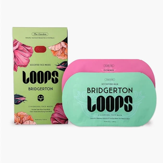 Sustainable LOOPS Beauty Bridgerton™ NETFLIX In The Garden Set -The Korean Hydrogel High-Grade