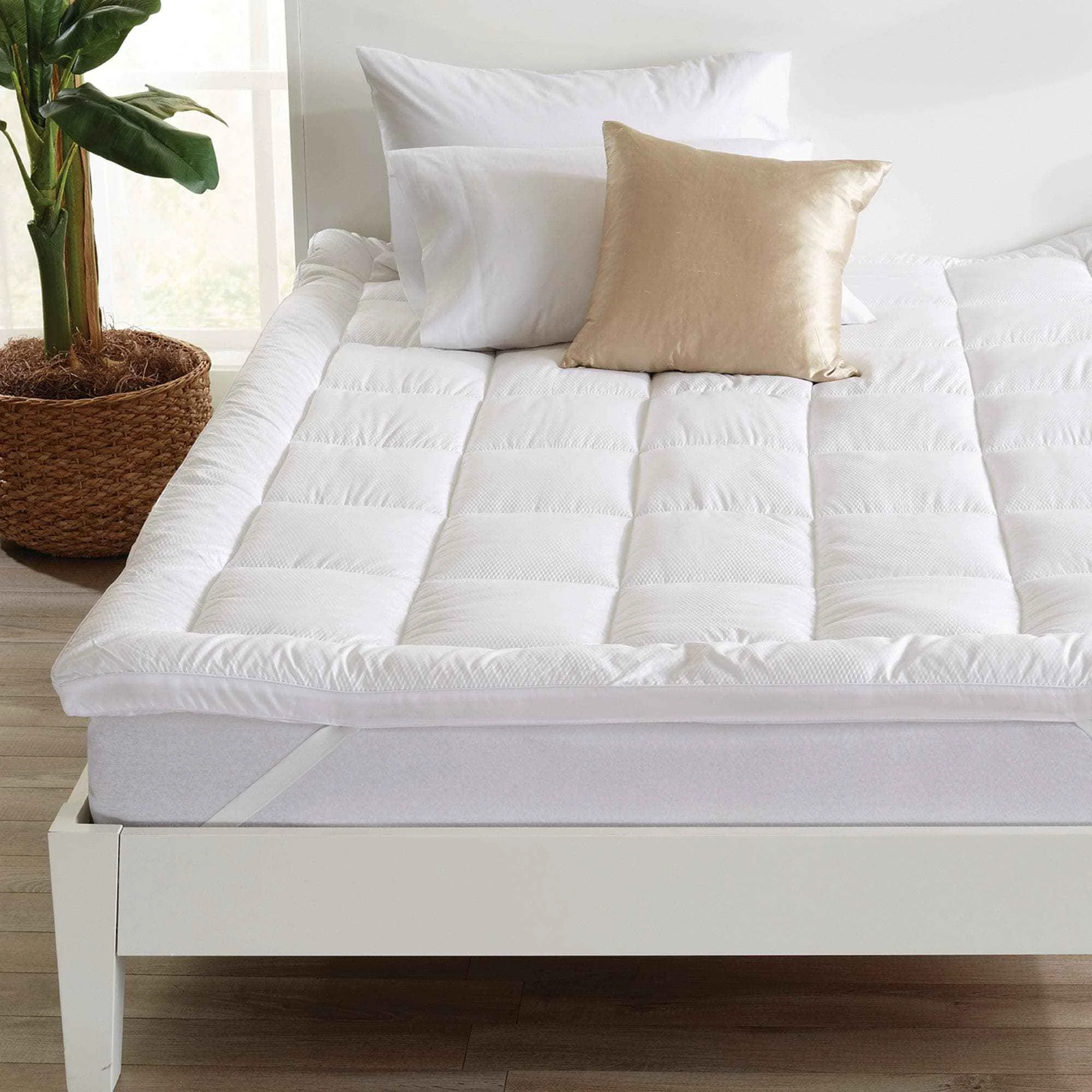 Effective 2 Inch Thick Mattress Topper - Restful Sleep Collection Long-Lasting