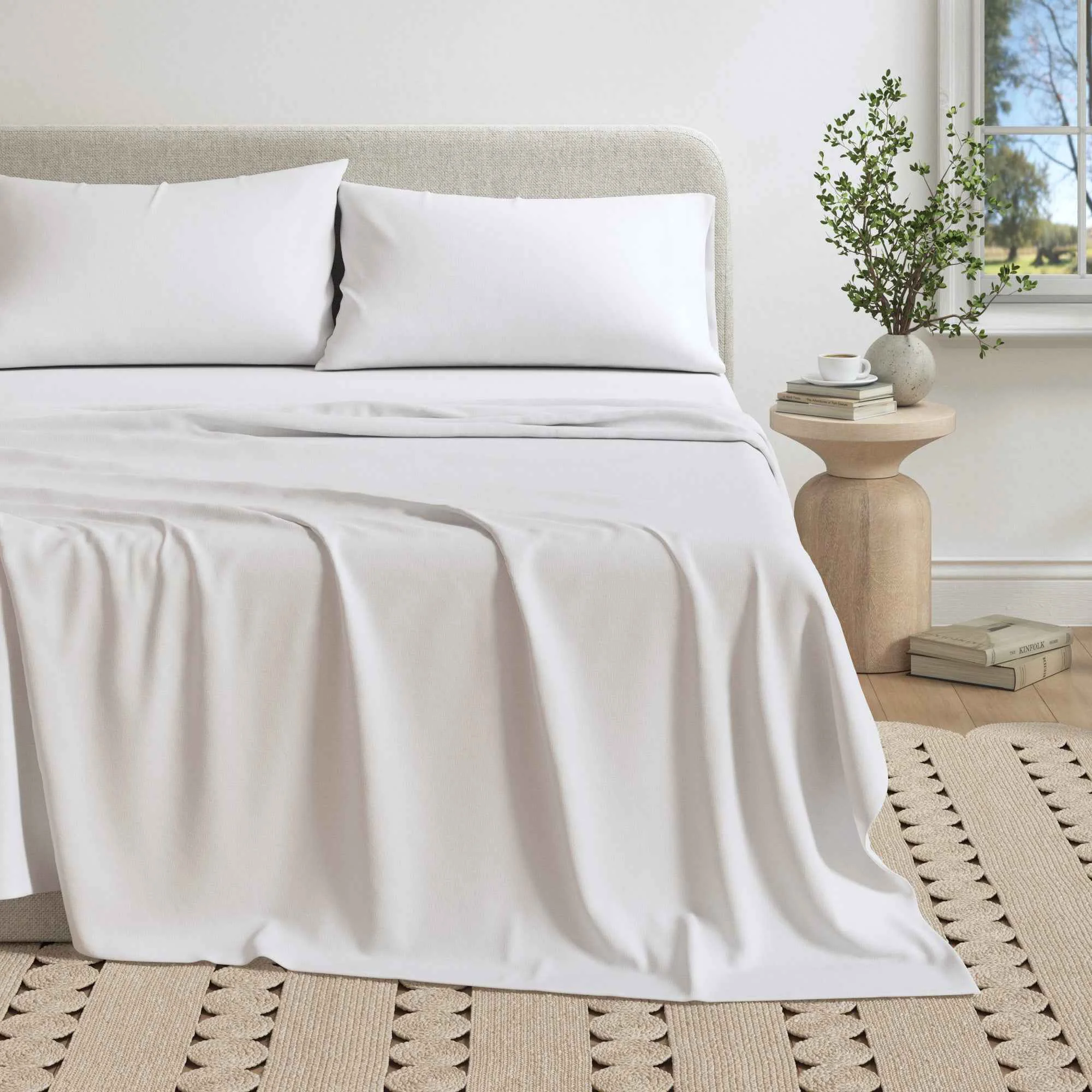 Casual 4-Piece Jersey Sheet - Carmen Collection High-Grade