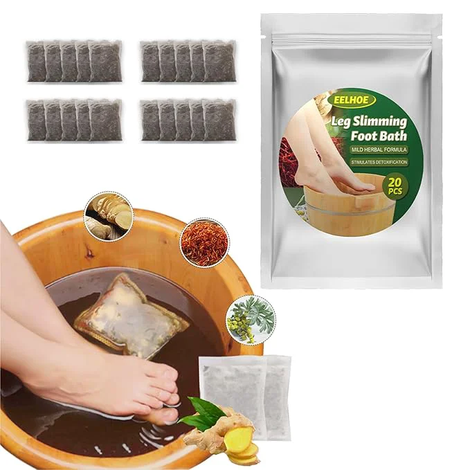 Versatile 20PCS Lymphatic Drainage Ginger Foot Soak Foot Care Spa Relaxation Sophisticated