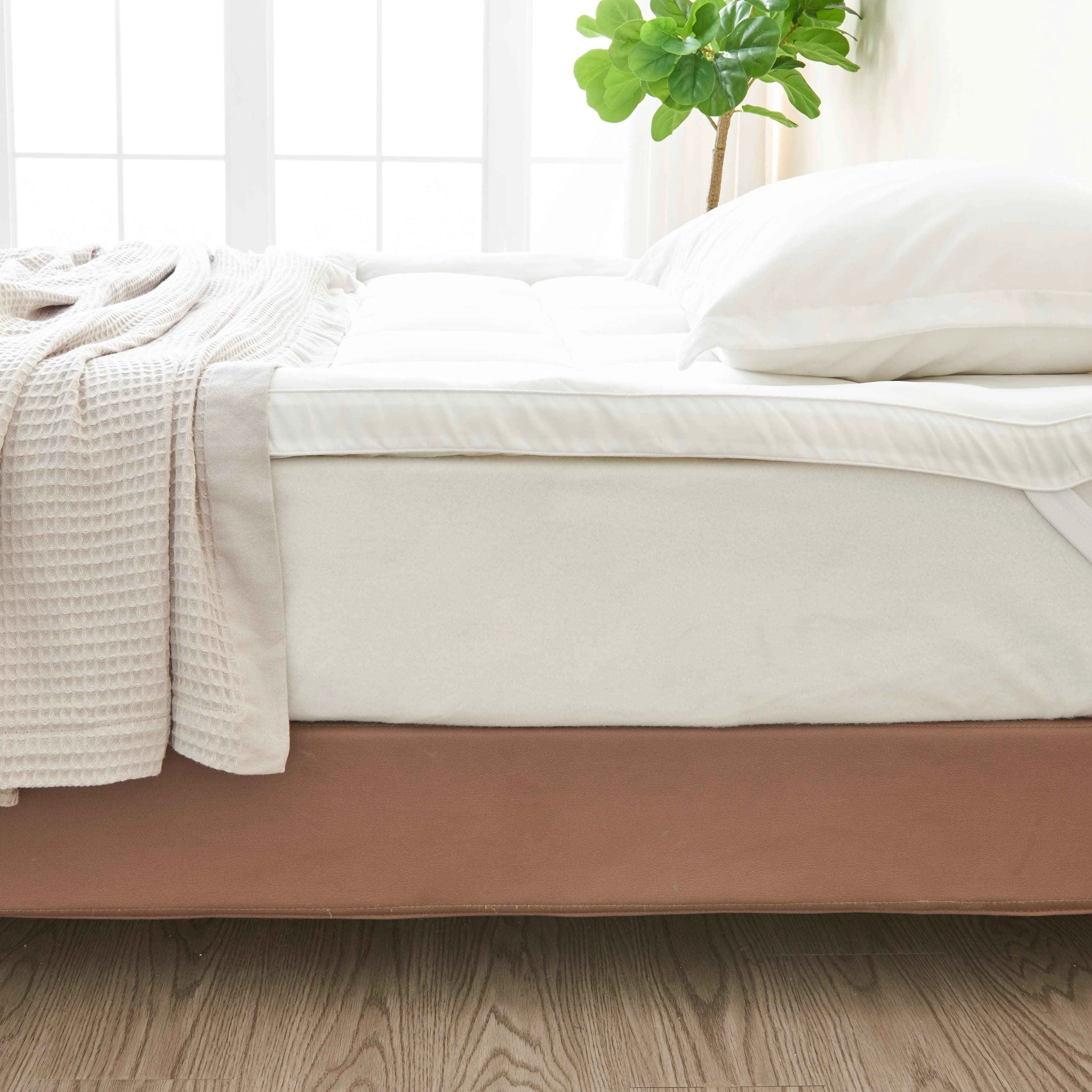 Original Design 2 Inch Thick Cooling Mattress Pad - Finley Collection Enhanced