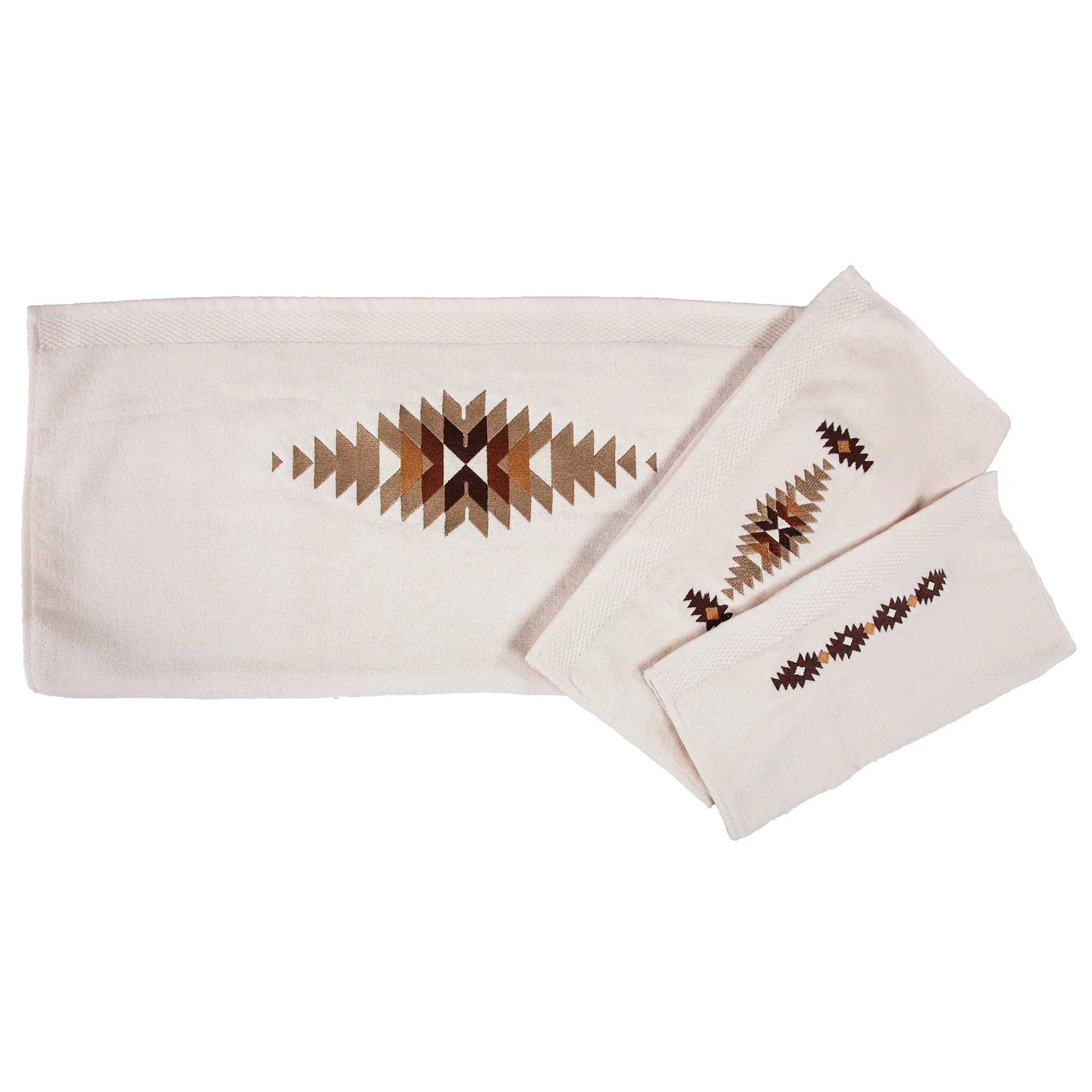 High-End Yosemite Embroidered Towel Set Sophisticated