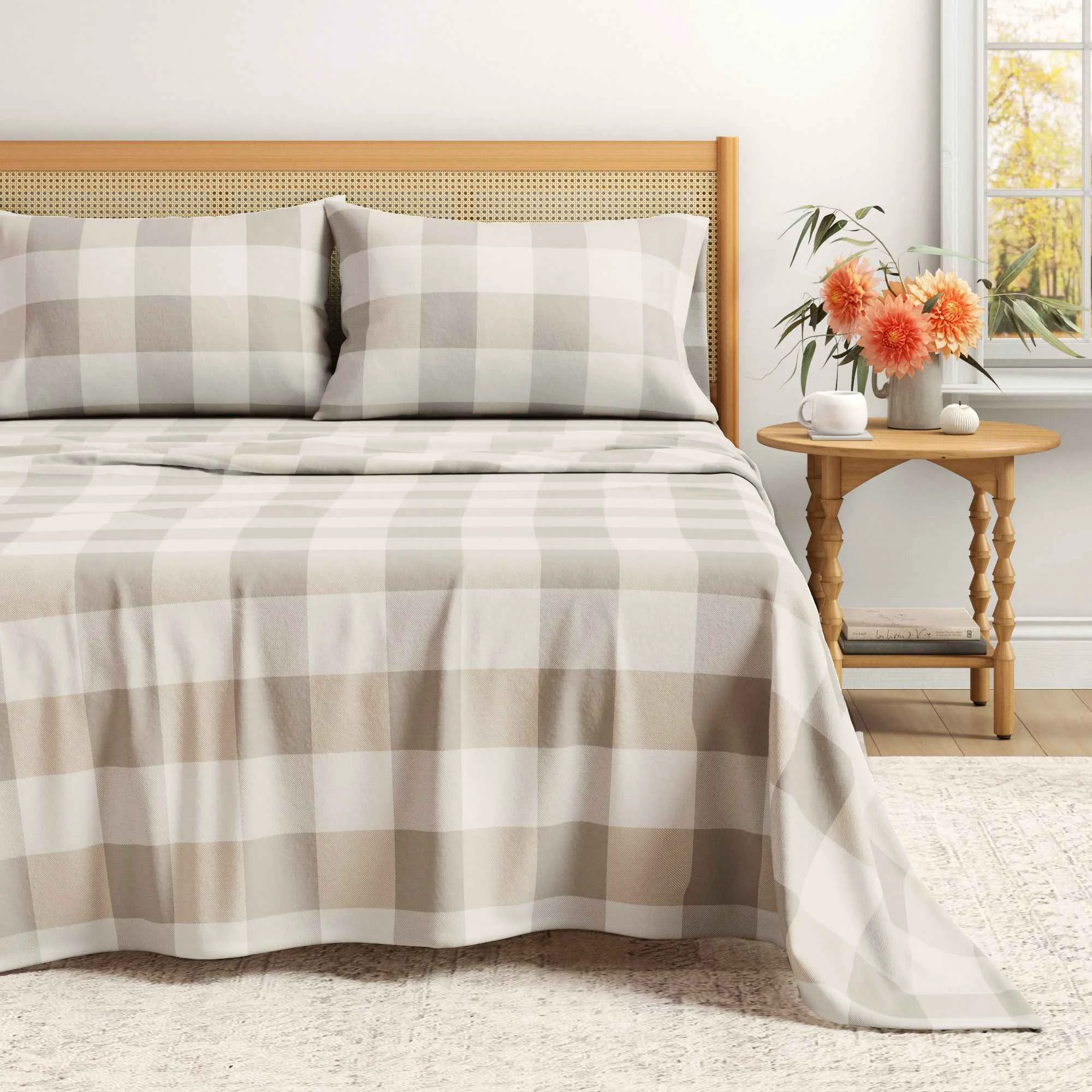 Convenient Turkish Cotton Flannel Sheet - Belle Collection Practical
