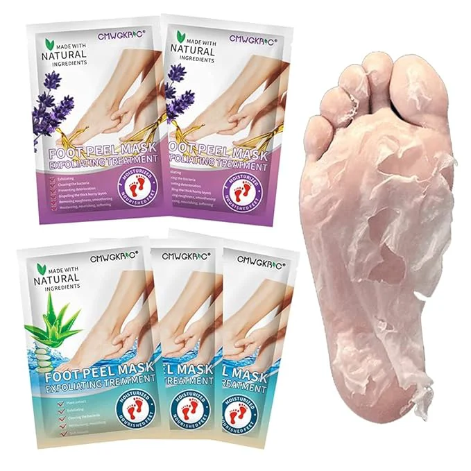 Flexible 5 Pack Foot Peeling Mask Exfoliator Peel Off Calluses Dead Skin Callus Remover Superior
