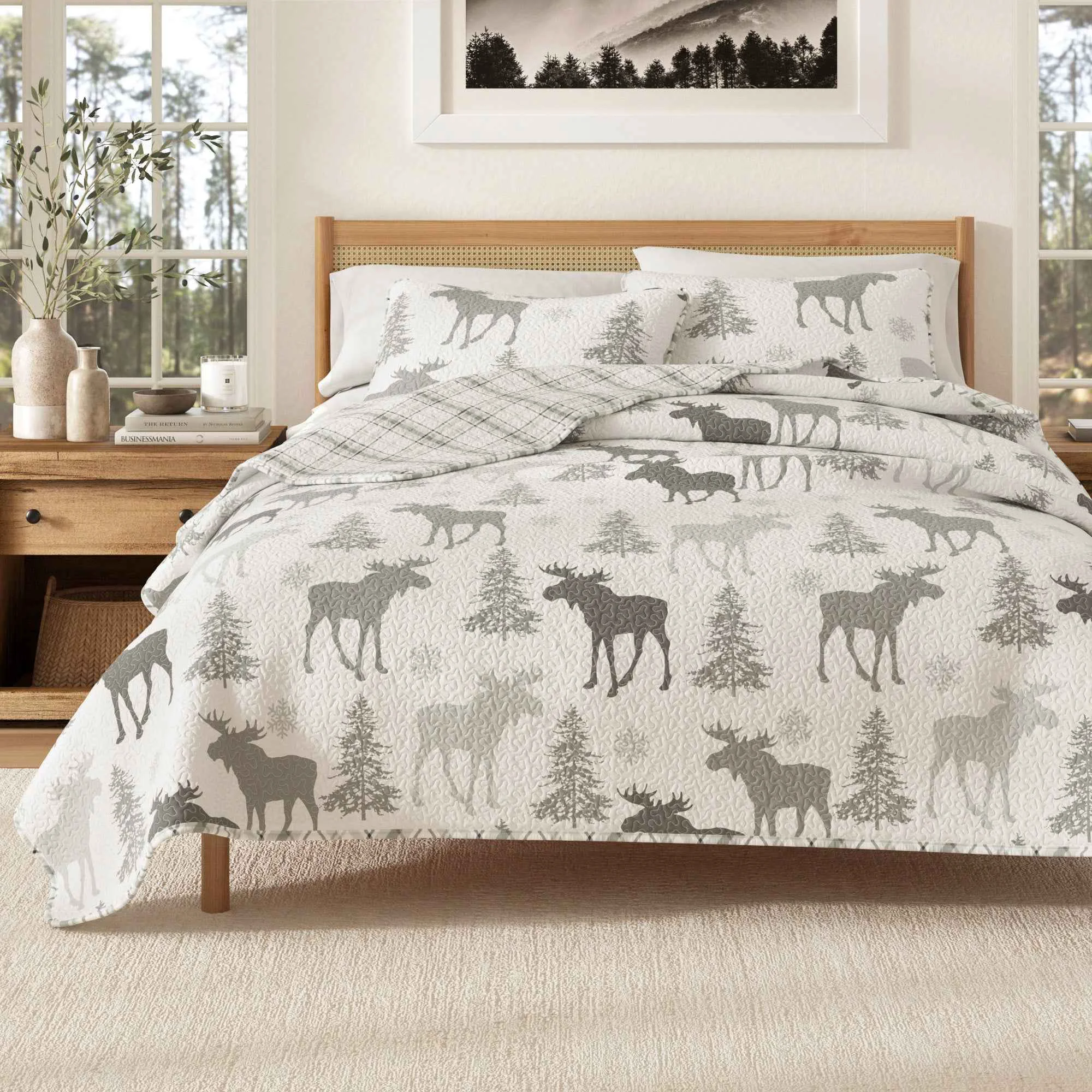 Advanced 3-Piece Lodge Quilt - Wilderness Collection Sustainable