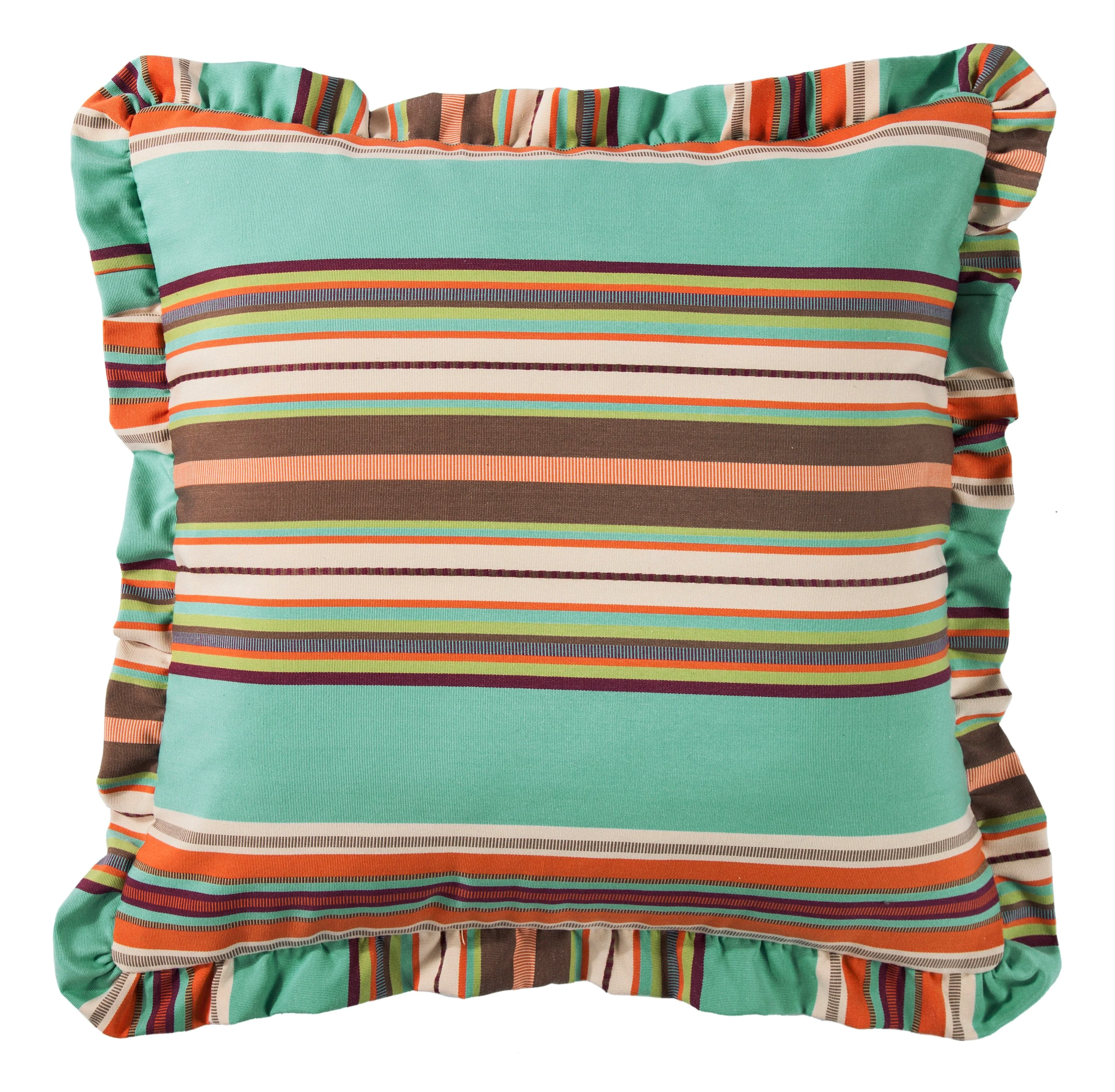 Healthy Serape Ruffle Design Euro Sham Original Design