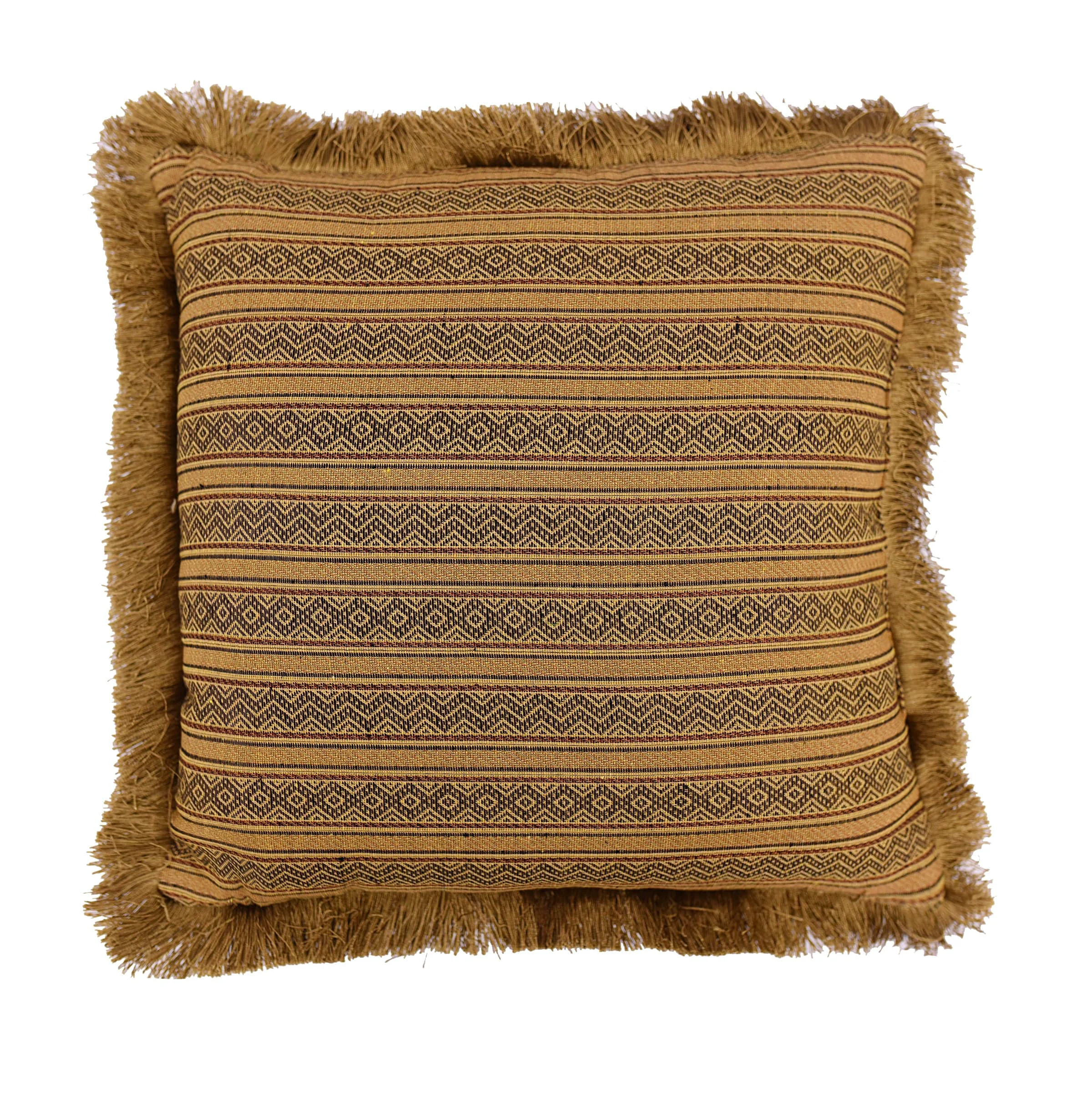 Environmentally Friendly SW Matching Fringe Pillow Eco-Friendly