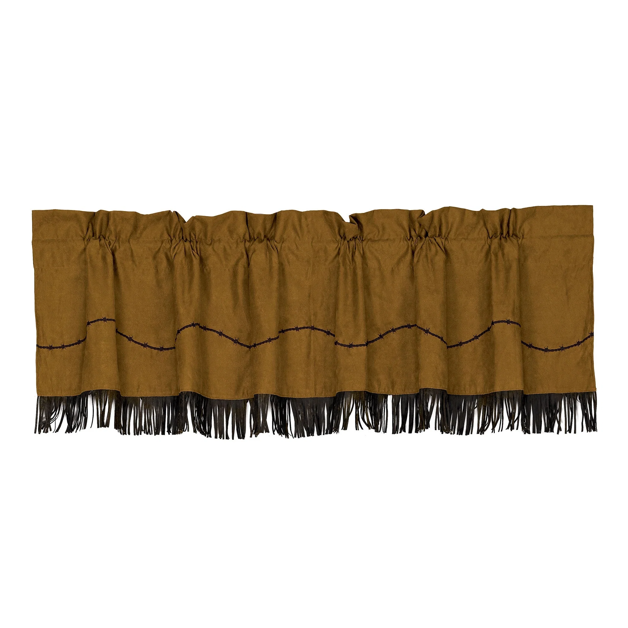 Minimalist Barbwire Fringed Valance Reliable