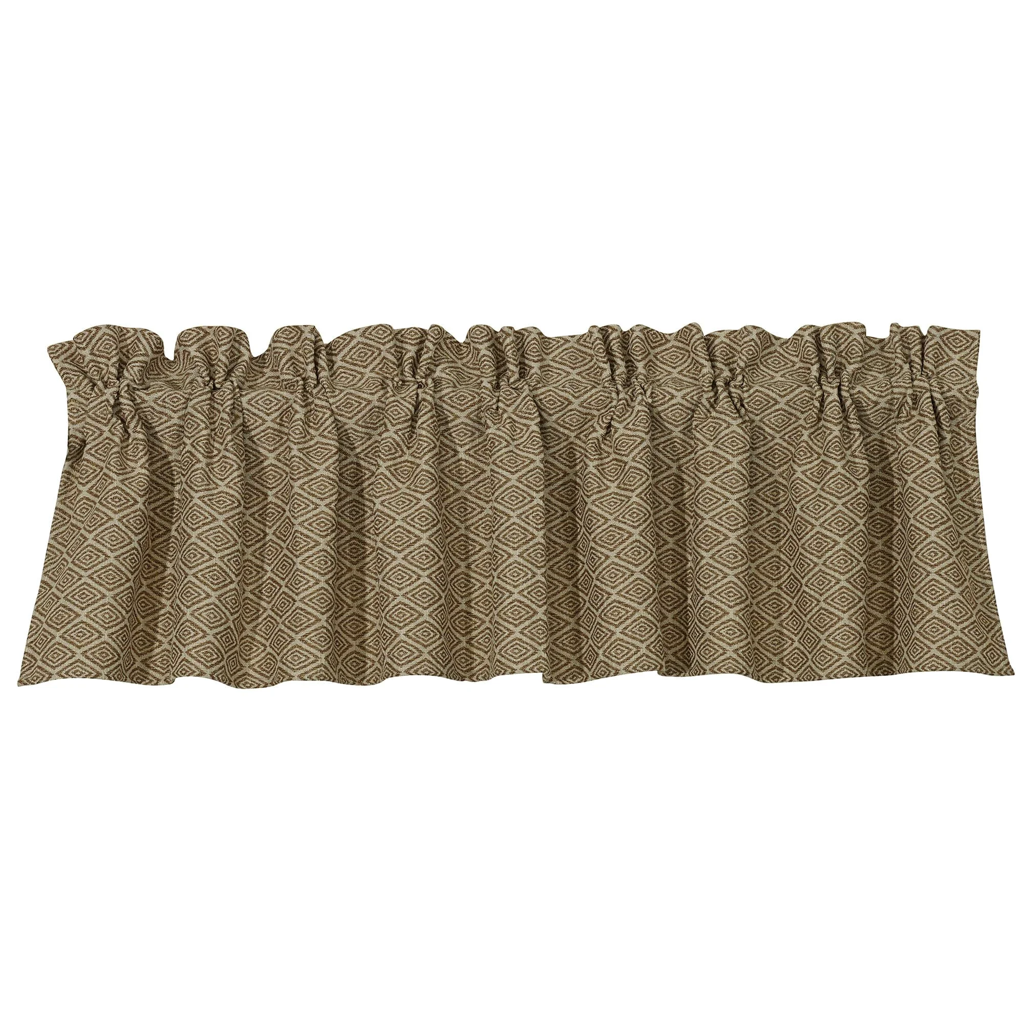 Environmentally Friendly Alamosa Southwestern Tan amp Taupe Valance Sophisticated