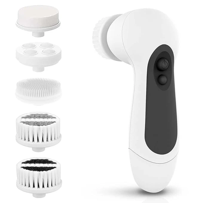 Dependable Waterproof Facial Cleansing Spin Brush Set Smart