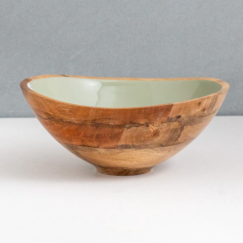 Premium Madras Large Bowl Sage Easy-to-Use