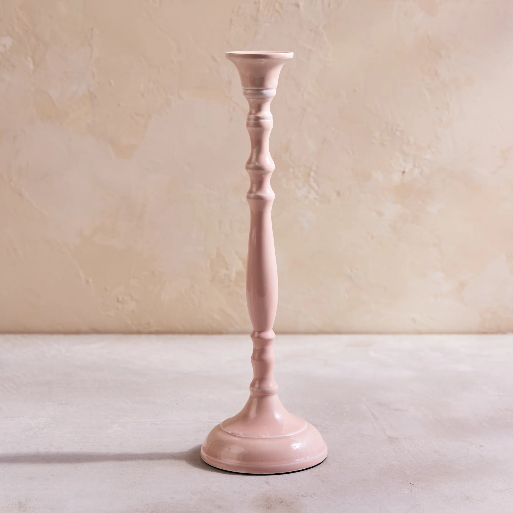 Superior Nera Light Rose Candle Holder Large Smart