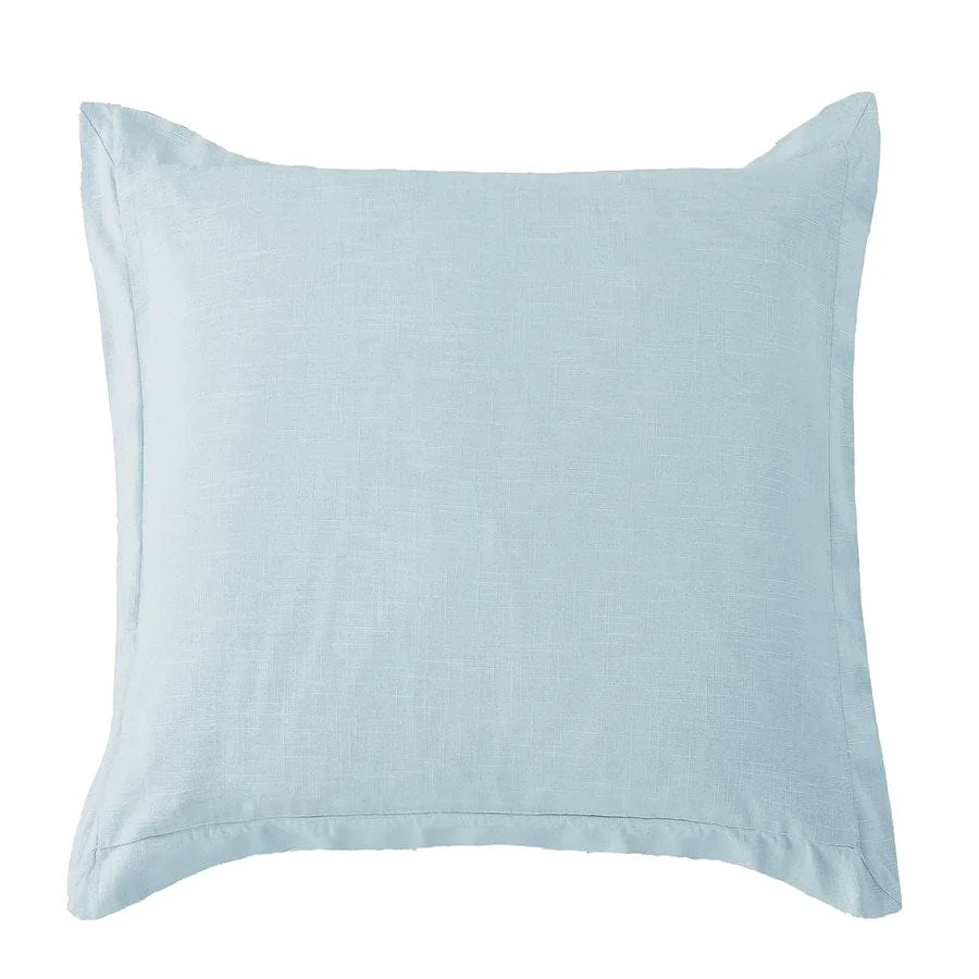 Fine Crafted Luna Washed Linen Tailored Euro Sham Professional