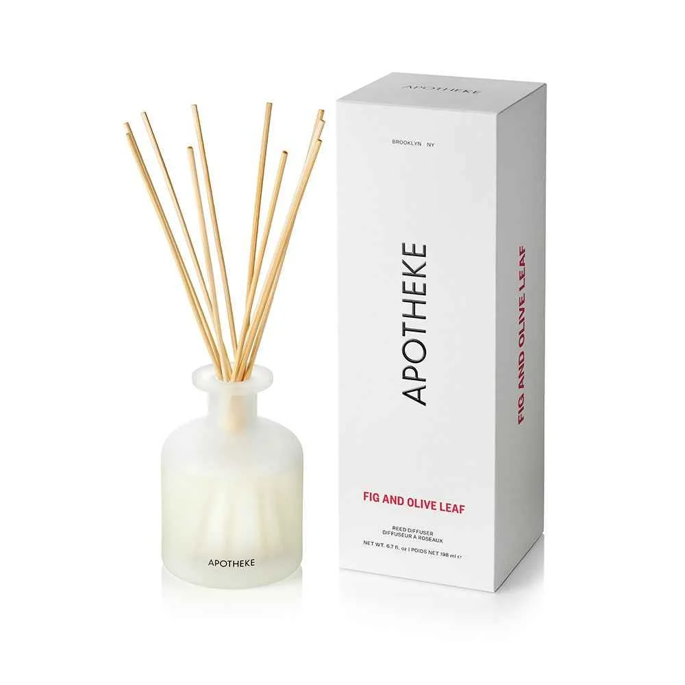 Fast Fig and Olive Leaf Reed Diffuser Green