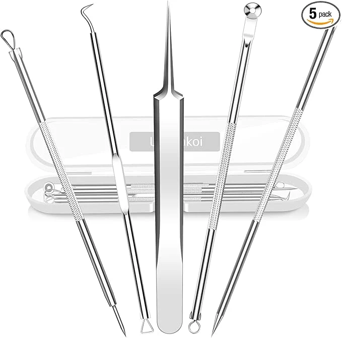 Long-Lasting Blackhead Remover Acne Whitehead Removal Kit Pimple Comedone Extractor Crafted