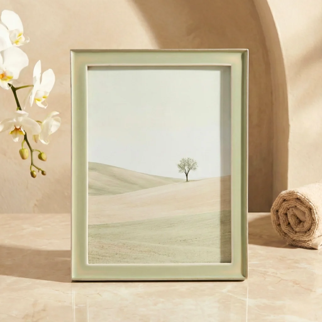 Carefully Designed Elyra 5x7 Enamel Frame Light Green Original