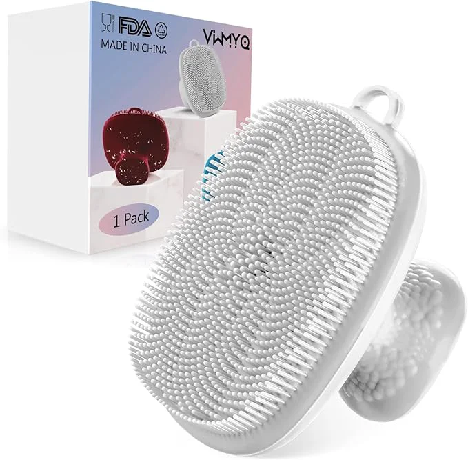 High-Grade Silicone Face Scrubber for Men Facial Cleansing Brush Silicone Face Wash Brush Smooth