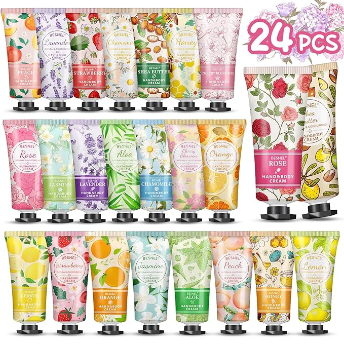 Pure 24 Pack Hand Cream Gift Set For Women Mothers Day Gifts Teacher Appreciation Versatile