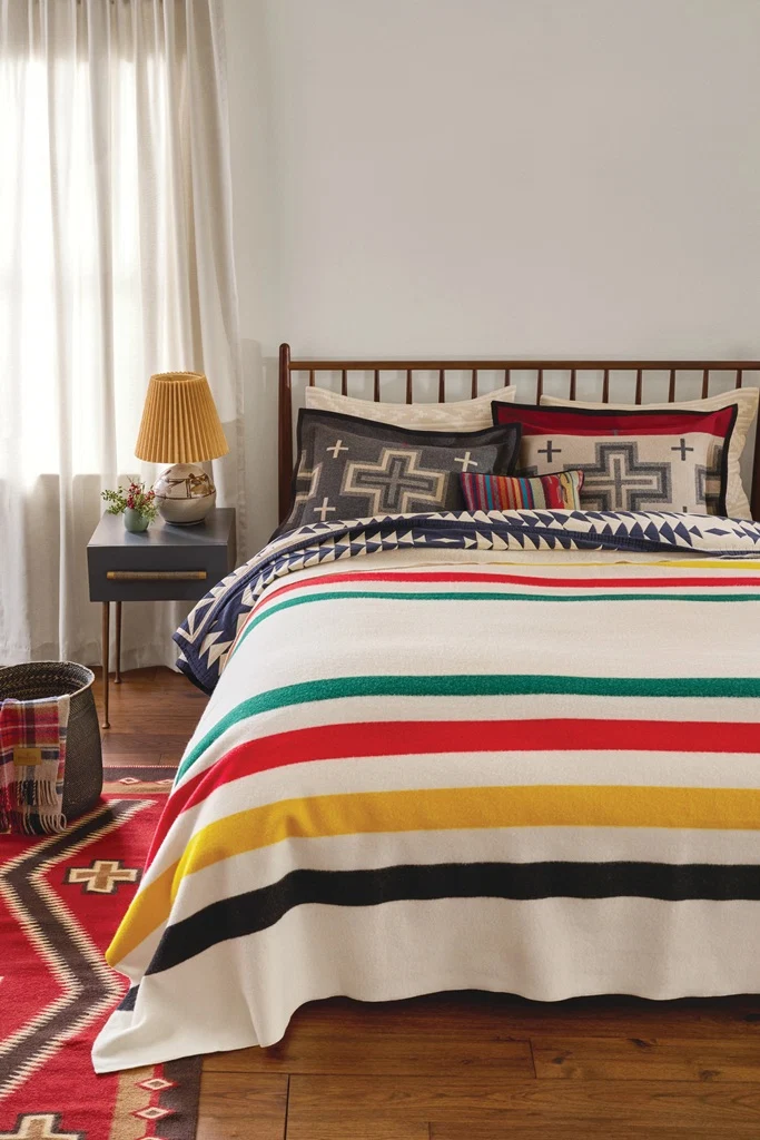 Versatile Glacier National Park Blanket Modern