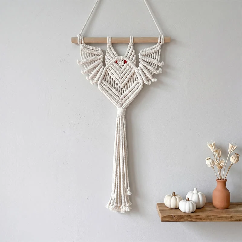 Certified Ownkoti Gothic Bat Plant Hanger Wall Hanging Green