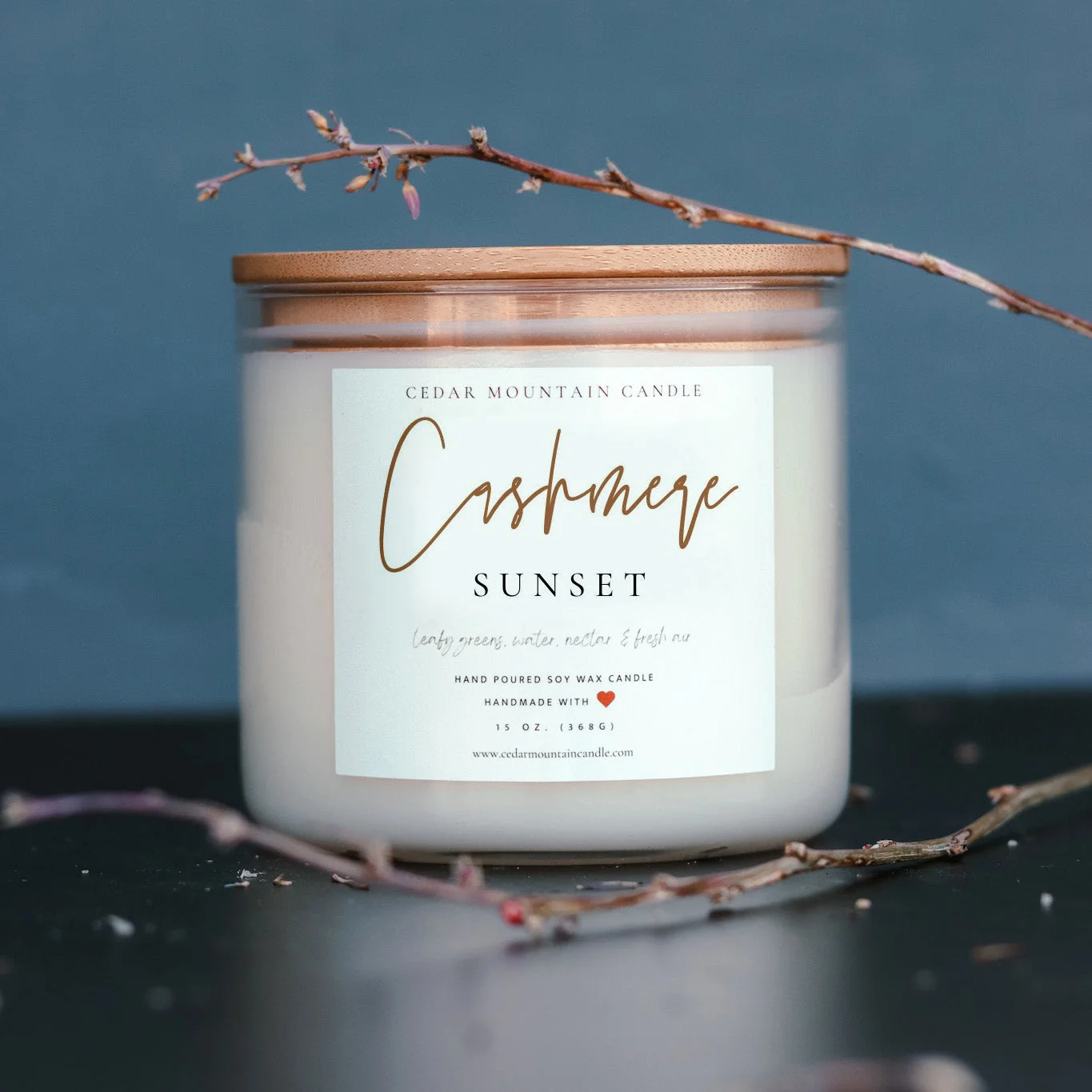 Optimized Cashmere Sunset - 3 Wick Jar Candle Solid