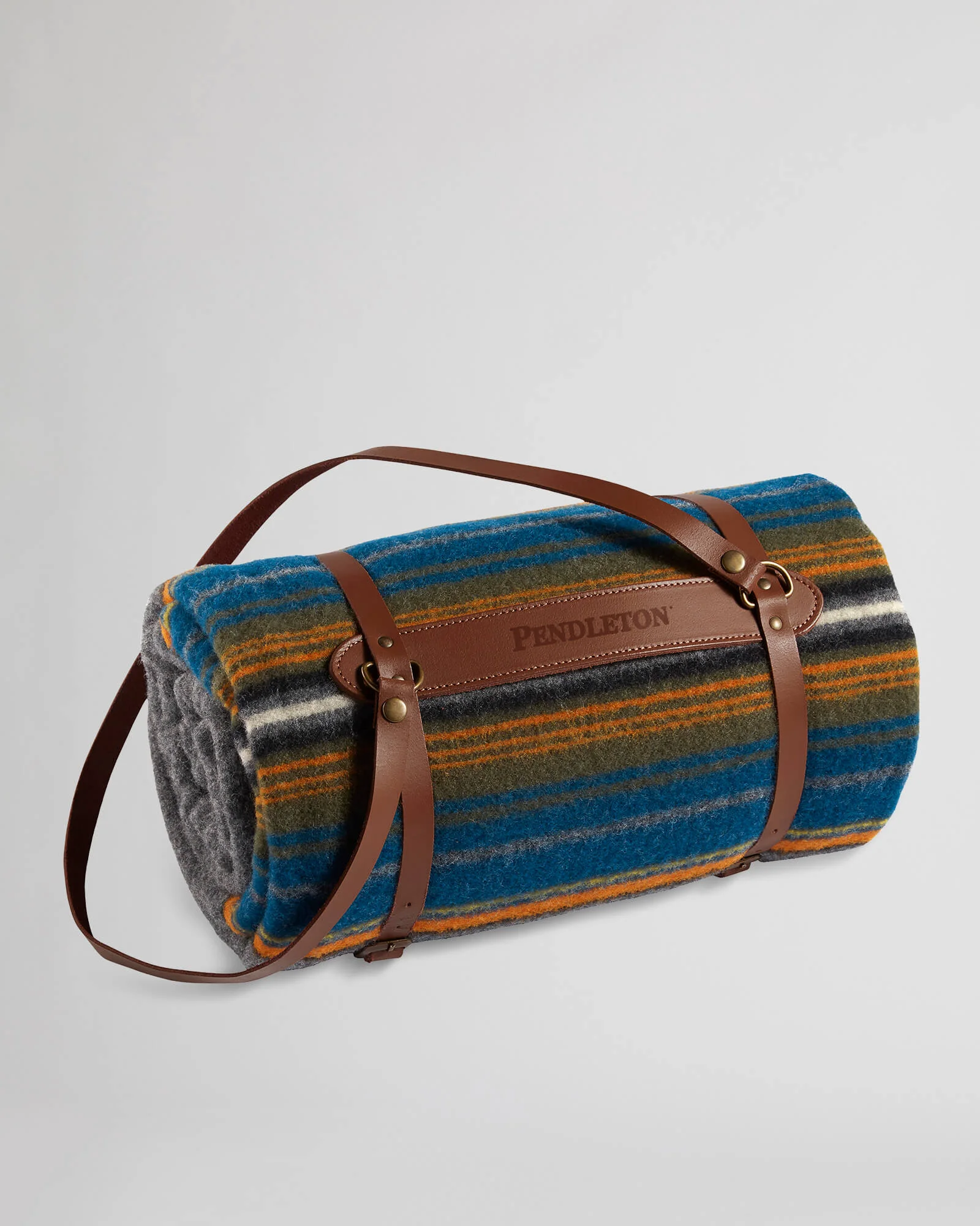 Recyclable Olympic Grey National Park Throw With Carrier Eco-Friendly