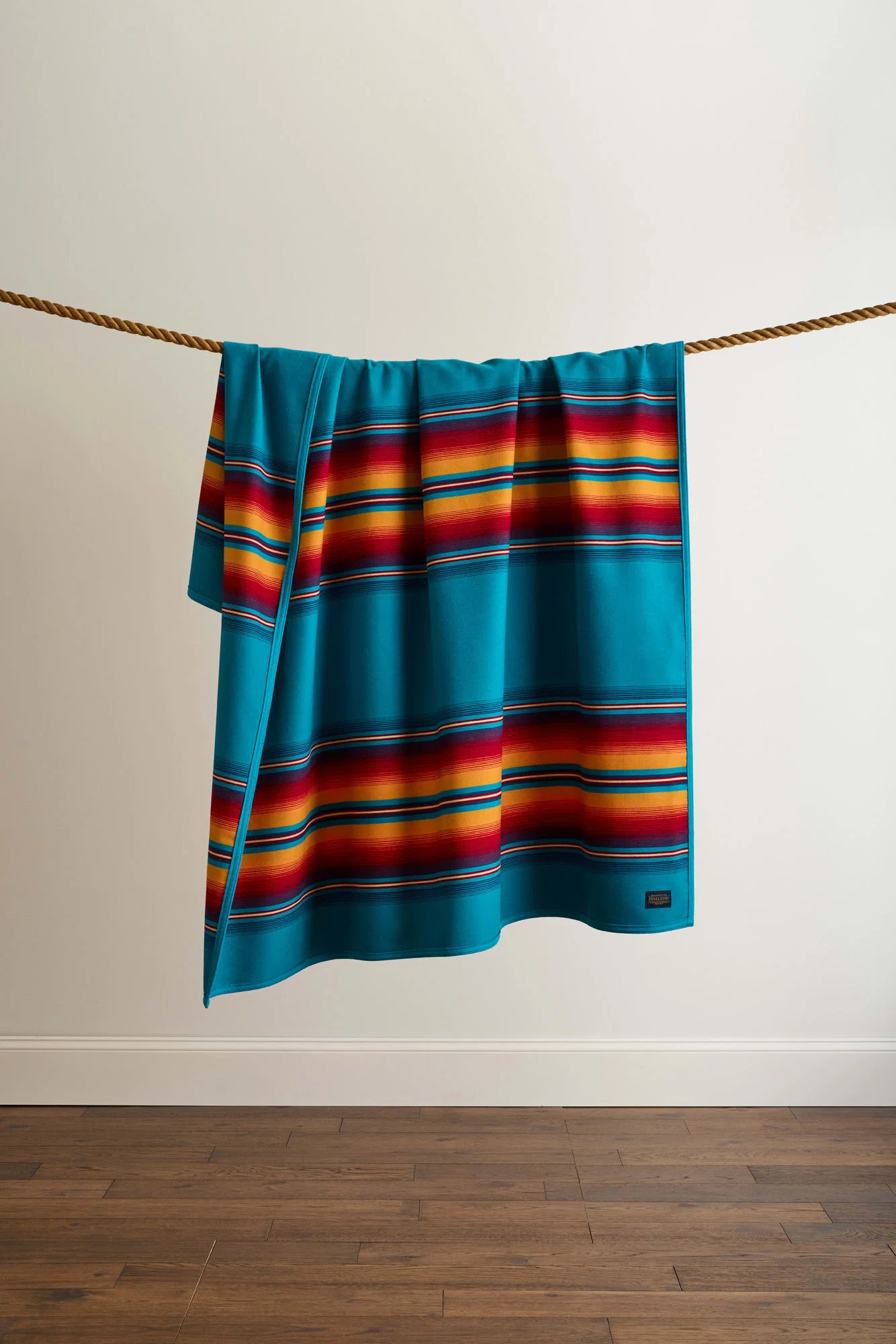Versatile Serape Robe Turquoise Original