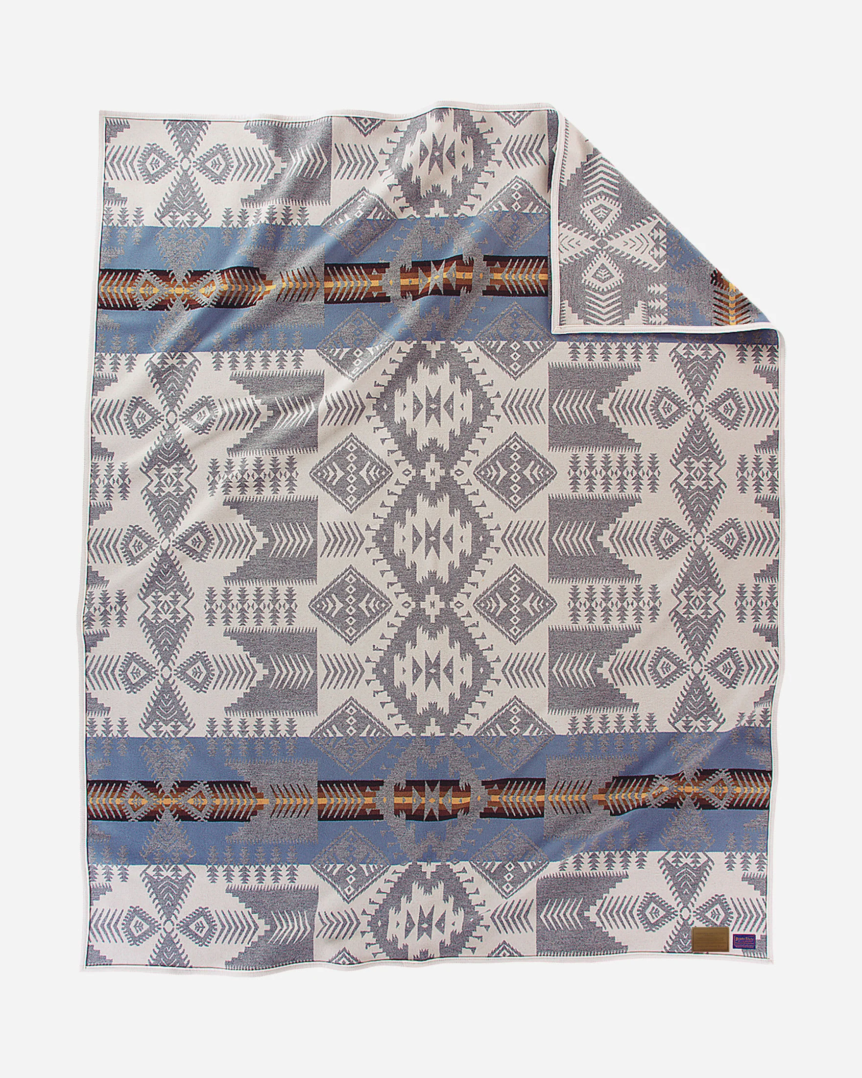 Modern Silver Bark Grey Blanket Classic