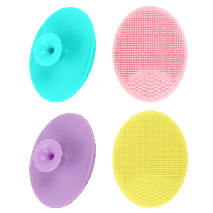 Soft Yokilly Silicone Face Scrubber Exfoliator Brush Manual Handheld Facial Quality