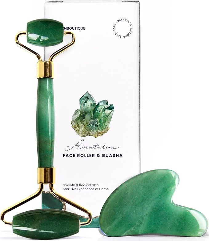 Durable ROSELYNBOUTIQUE Gua Sha Facial Tools Face Roller Face Massager Refined