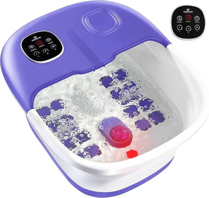 Prestigious Medical king Foot Spa with Heat and Massage and Jets Includes A Remote Control Enhanced