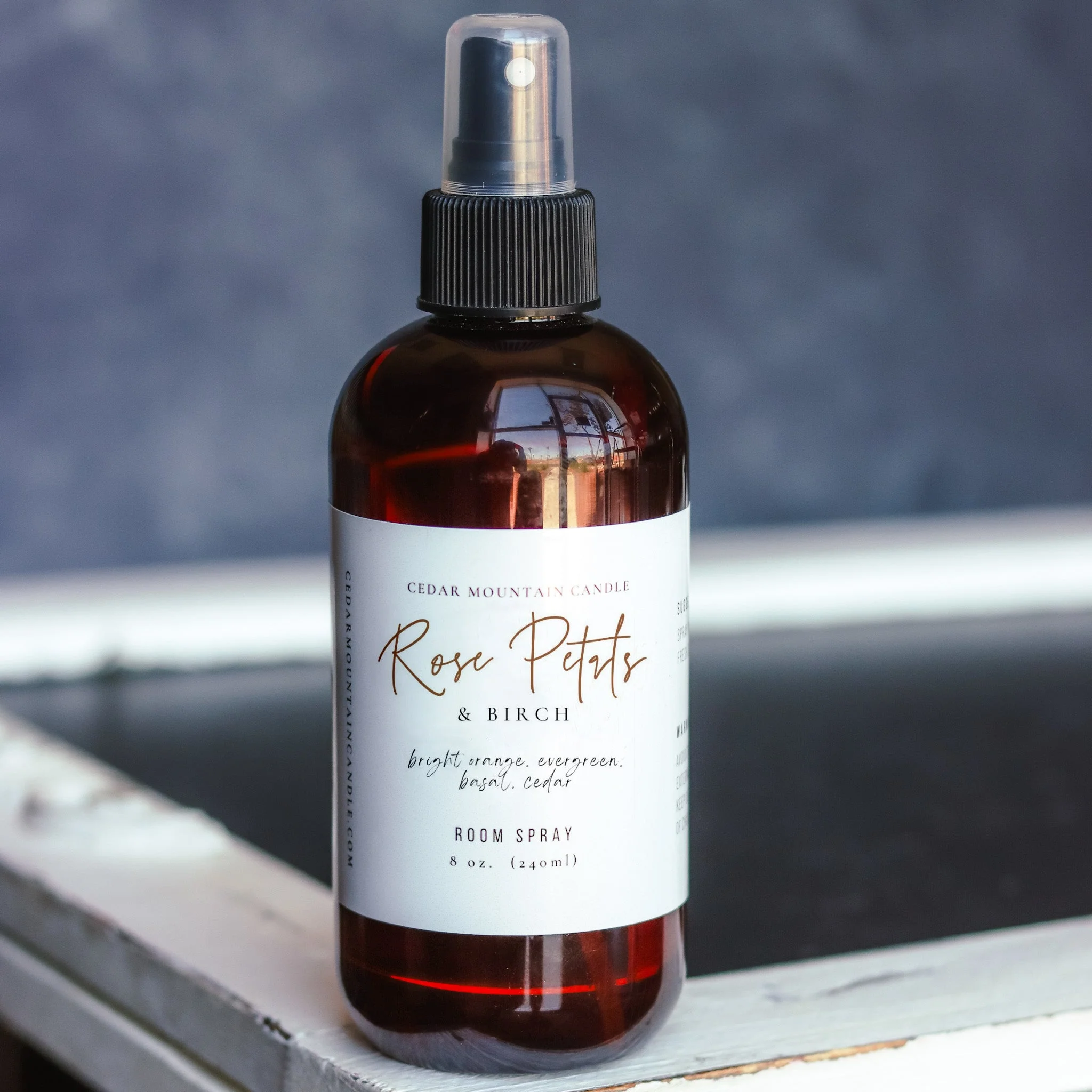 Minimalist 8 oz Room Spray - Rose Petals amp Birch Exceptional