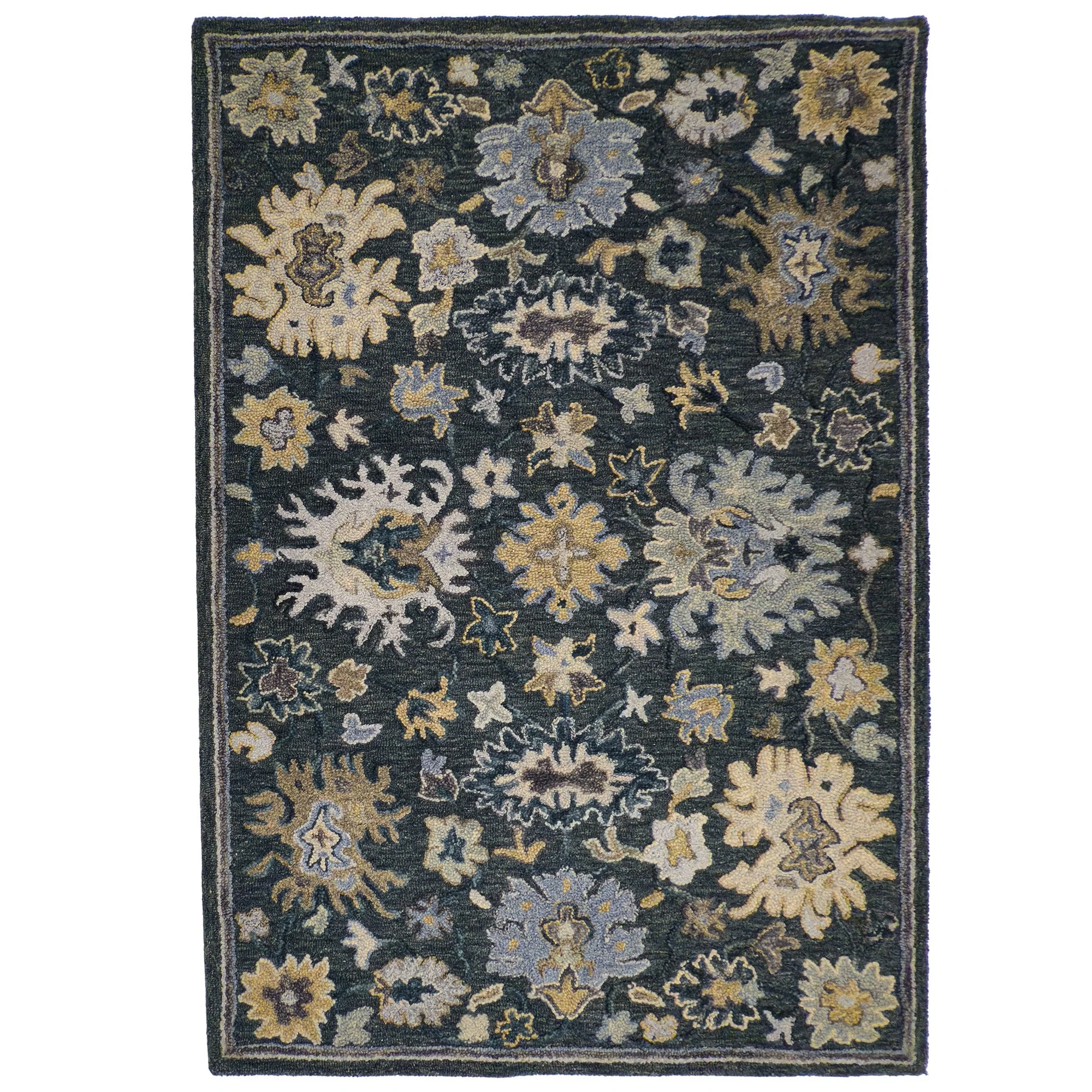 Healthy Shakta-Allegra Rug - Blue Jean Multi Lightweight