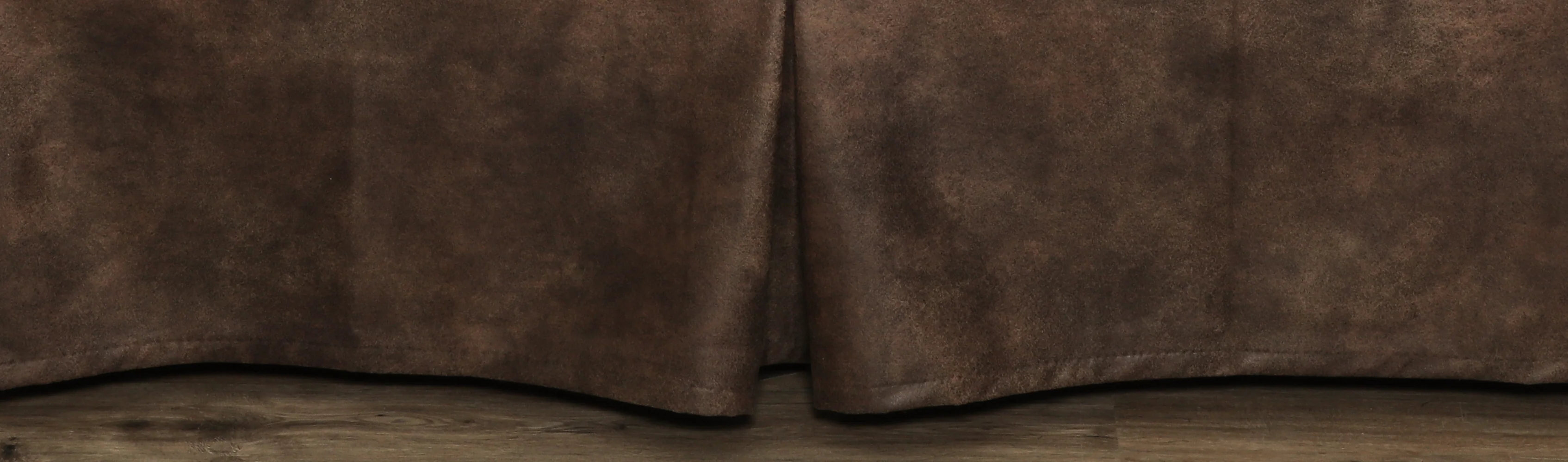 Natural Hudson Garnet Bedskirt Elegant