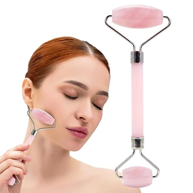 Elite Rose Quartz Face Roller Comfortable