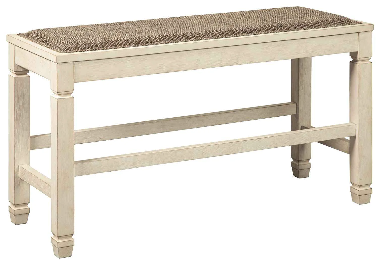 Fine Bolanburg - DBL Counter UPH Bench - Beige Contemporary
