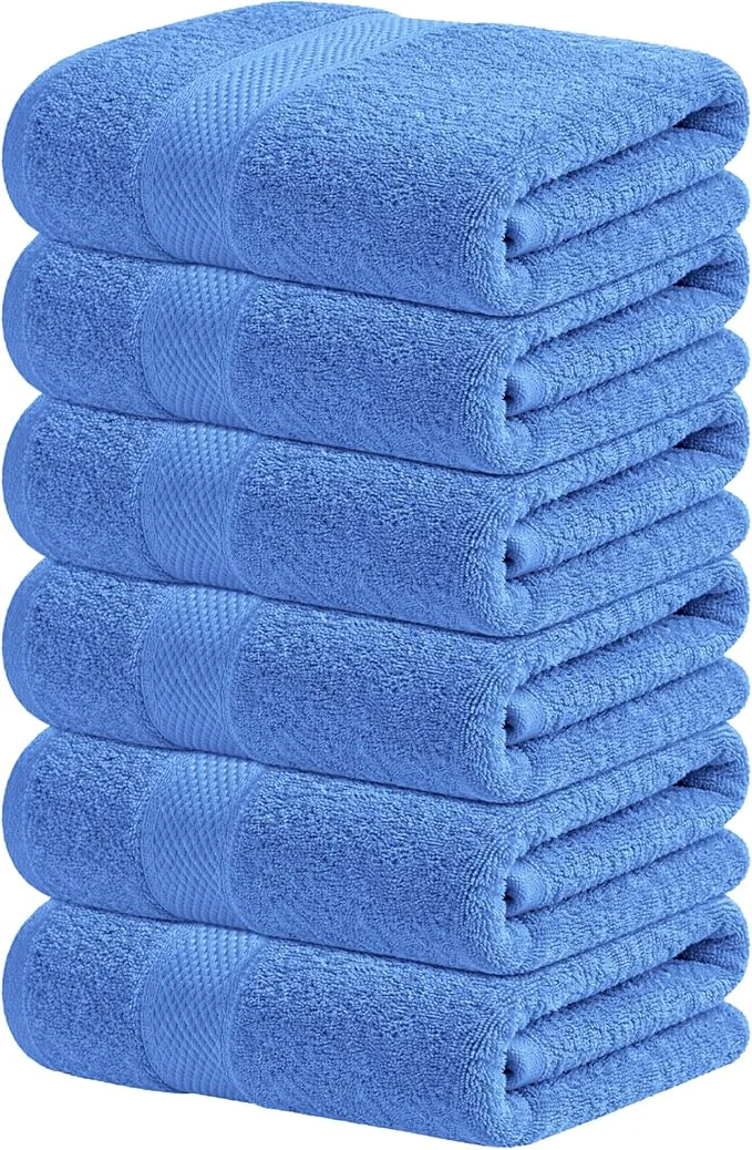 Detailed Infinitee Xclusives Blue Hand Towels Sustainable