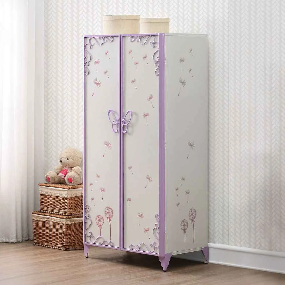 High-End Priya II - Wardrobe - White amp Light Synthetic Leather Rple Fashionable