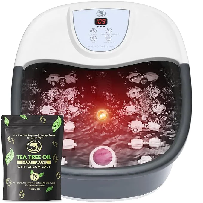 Flexible ECARBME Foot Spa Bath Massager Original Design