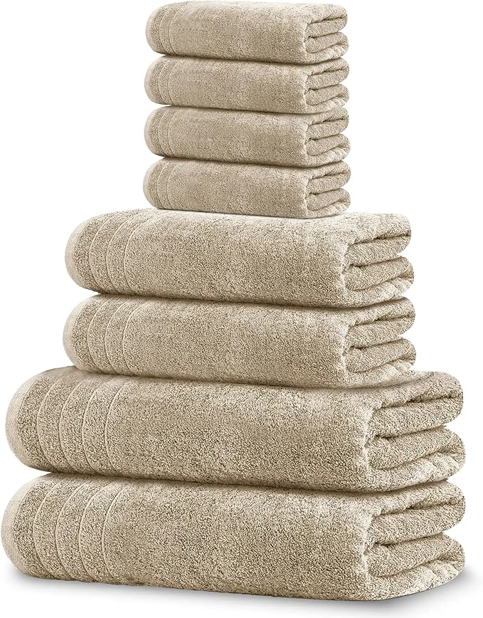 Efficient Tens Towels Pack of 8 Towels Set 2 Extra Large Bath 2 Hand 4 Washcloths Luxury